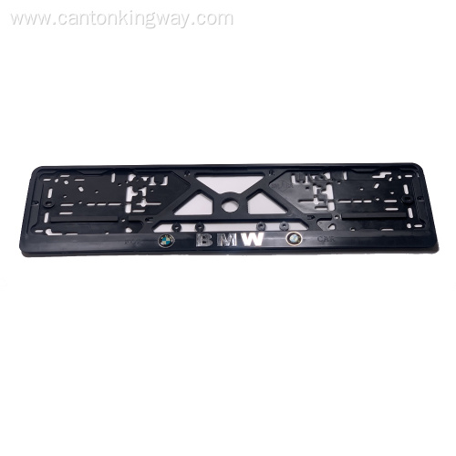 Detachable European Plastic Car License Plate Frame